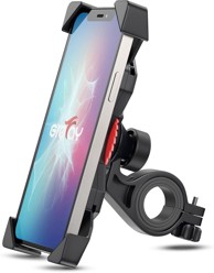 Držač za telefon za bicikl i motocikl, 3,5–6,5", crni